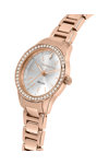 TRUSSARDI T-Sky Crystals Rose Gold Metallic Bracelet