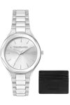 TRUSSARDI Brink Silver Metallic Bracelet Gift Set