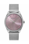 GREGIO Bianca II Zircons Silver Stainless Steel Bracelet