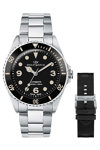 PHILIP WATCH Caribe Diving Automatic Silver Stainless Steel Bracelet Gift Set