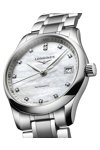 LONGINES The LONGINES Master Collection Diamonds Automatic Silver Stainless Steel Bracelet