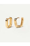 PDPAOLA Superfuture Nova 18ct Gold-Plated Sterling Silver Earrings