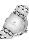 BEVERLY HILLS POLO CLUB Diamond Silver Stainless Steel Bracelet