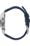 BEVERLY HILLS POLO CLUB Dual Time Blue Rubber Strap