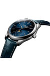 LONGINES The LONGINES Master Collection Automatic Blue Leather Strap