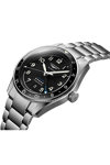 LONGINES Spirit Zulu Time Automatic GMT Silver Stainless Steel Bracelet