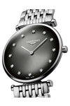 LONGINES La Grande Classique de Longines Diamonds Silver Stainless Steel Bracelet