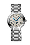 LONGINES PrimaLuna Silver Stainless Steel Bracelet