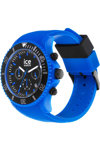 ICE WATCH Chrono with Light Blue Silicone Strap (L)