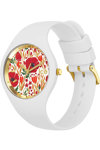 ICE WATCH Flower White Silicone Strap (S)