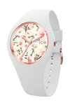 ICE WATCH Flower White Silicone Strap (M)