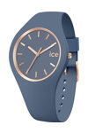 ICE WATCH Glam Brushed Blue Silicone Strap (S)