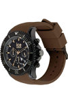 ICE WATCH Chrono with Brown Silicone Strap (L)