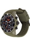 ICE WATCH Chrono with Olive Green Silicone Strap (L)