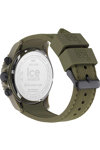 ICE WATCH Chrono with Olive Green Silicone Strap (L)