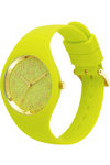 ICE WATCH Glitter Yellow Silicone Strap (S)