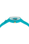 VERSACE Medusa Pop Turquoise Rubber Strap