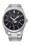 ORIENT Contemporary Sun and Moon Automatic Silver Stainless Steel Bracelet