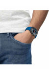 TISSOT T-Sport Sideral S Automatic Blue Rubber Strap