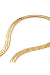 Κολιέ DOUKISSA NOMIKOU Waterproof Snake Choker Chain Gold