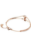 SWAROVSKI Pink Stilla bangle (mixed cuts)