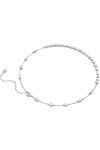 SWAROVSKI White Mesmera necklace Scattered design (mixed cuts)