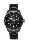 RADO Captain Cook Automatic Black Combined Materials Bracelet (R32129152)