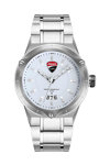 DUCATI CORSE Curva Silver Stainless Steel Bracelet