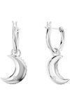 SWAROVSKI White Luna drop earrings Moon