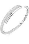 SWAROVSKI White Dextera bangle (Large)