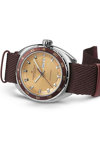 HAMILTON American Classic Pan Europ Automatic Beige Leather Strap Gift Set