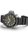 HAMILTON Khaki Navy Frogman Automatic Black Rubber Strap