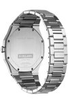 D1 MILANO Ultra Thin Silver Stainless Steel Bracelet