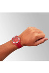 NIXON Time Teller OPP Red Plastic Strap