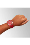 NIXON Time Teller OPP Red Plastic Strap