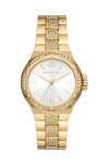 MICHAEL KORS Lennox Crystals Gold Stainless Steel Bracelet