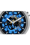 SWATCH Azure Blue Daze Two Tone Silicone Strap