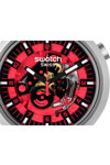 SWATCH Red Juicy Two Tone Silicone Strap