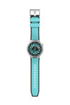 SWATCH Mint Trim Two Tone Silicone Strap