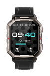 DAS.4 SG35 Smartwatch Black Silicone Strap