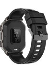 DAS.4 SG35 Smartwatch Black Silicone Strap