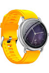 DAS.4 SG65 Smartwatch Yellow Silicone Strap