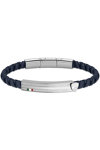 DUCATI CORSE Veloce Stainless Steel and Leather Bracelet