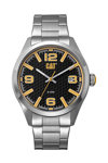 CATERPILLAR H-Dial Silver Stainless Steel Bracelet