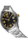 CATERPILLAR H-Dial Silver Stainless Steel Bracelet