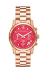 MICHAEL KORS Runway Chronograph Rose Gold Stainless Steel Bracelet