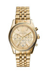 MICHAEL KORS Lexington Chronograph Gold Stainless Steel Bracelet