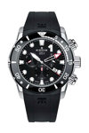 EDOX CO-1 Chronograph Black Rubber Strap