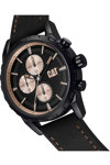 CATERPILLAR Architect Black Leather Strap