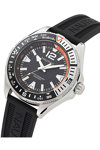 NAUTICA Clearwater Beach Black Silicone Strap